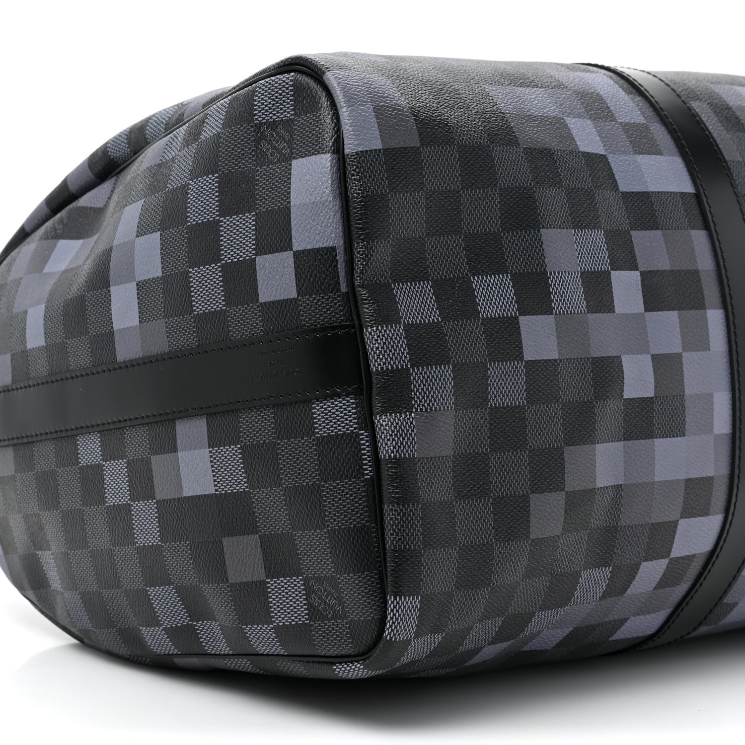Louis Vuitton Damier Graphite Pixel Keepall Bandouliere 50 Gris 9 of 9