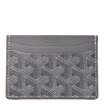 Goyard Goyardine Saint Sulpice Card Holder Grey 2 of 7