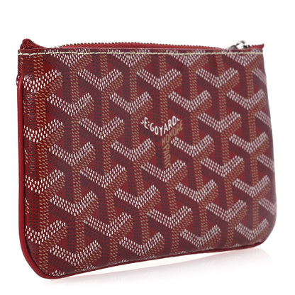 Goyard Goyardine Mini Senat Pochette Red 3 of 8