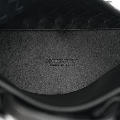 Bottega Veneta Nappa Intrecciato Small Andiamo Shoulder Bag Black 5 of 12