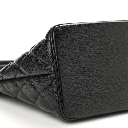 Chanel Caviar Quilted Medallion Tote Black 9 of 10