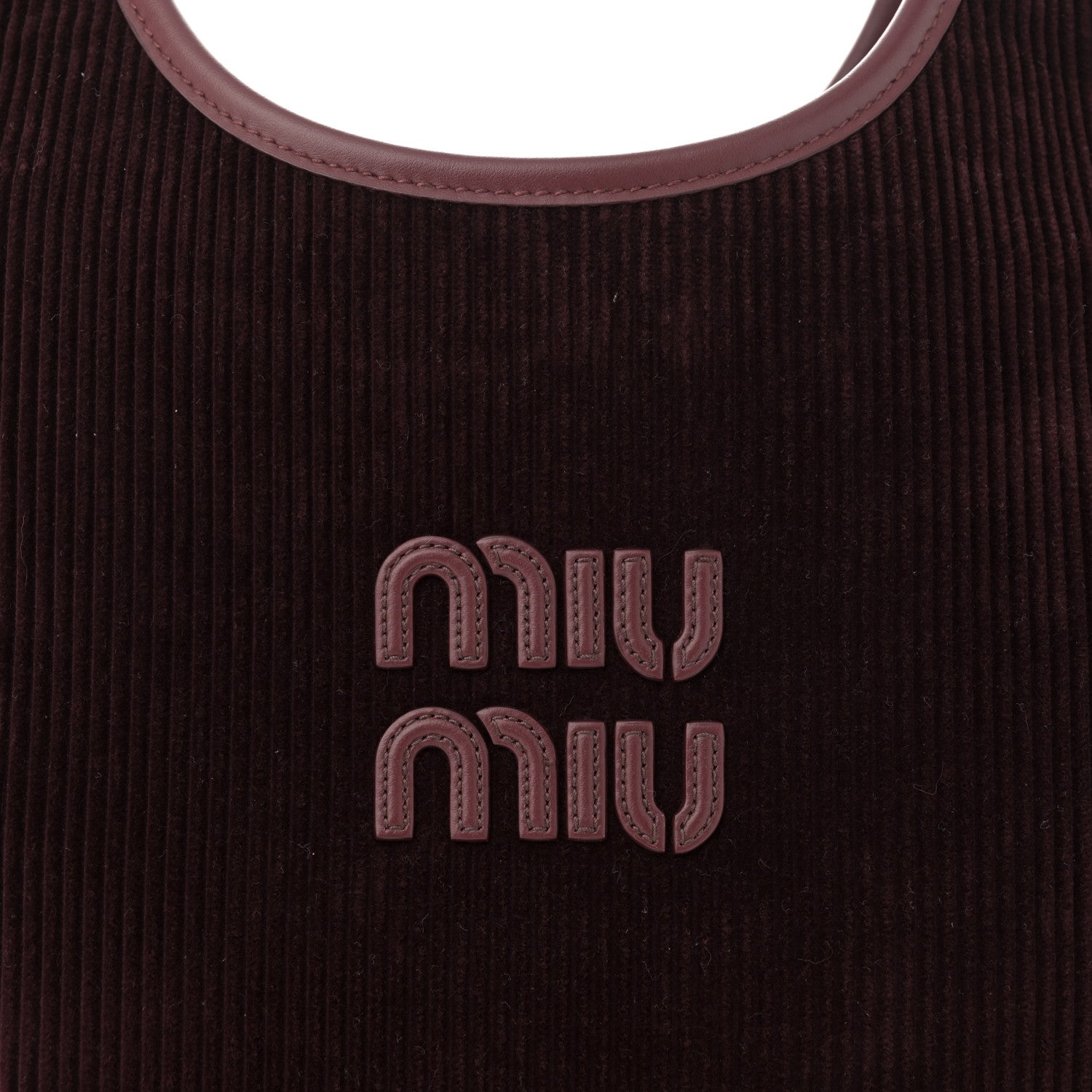 Miu Miu Corduroy Ivy Amaranth Red Maize Yellow 7 of 10
