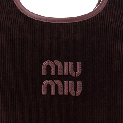 Miu Miu Corduroy Ivy Amaranth Red Maize Yellow 7 of 10