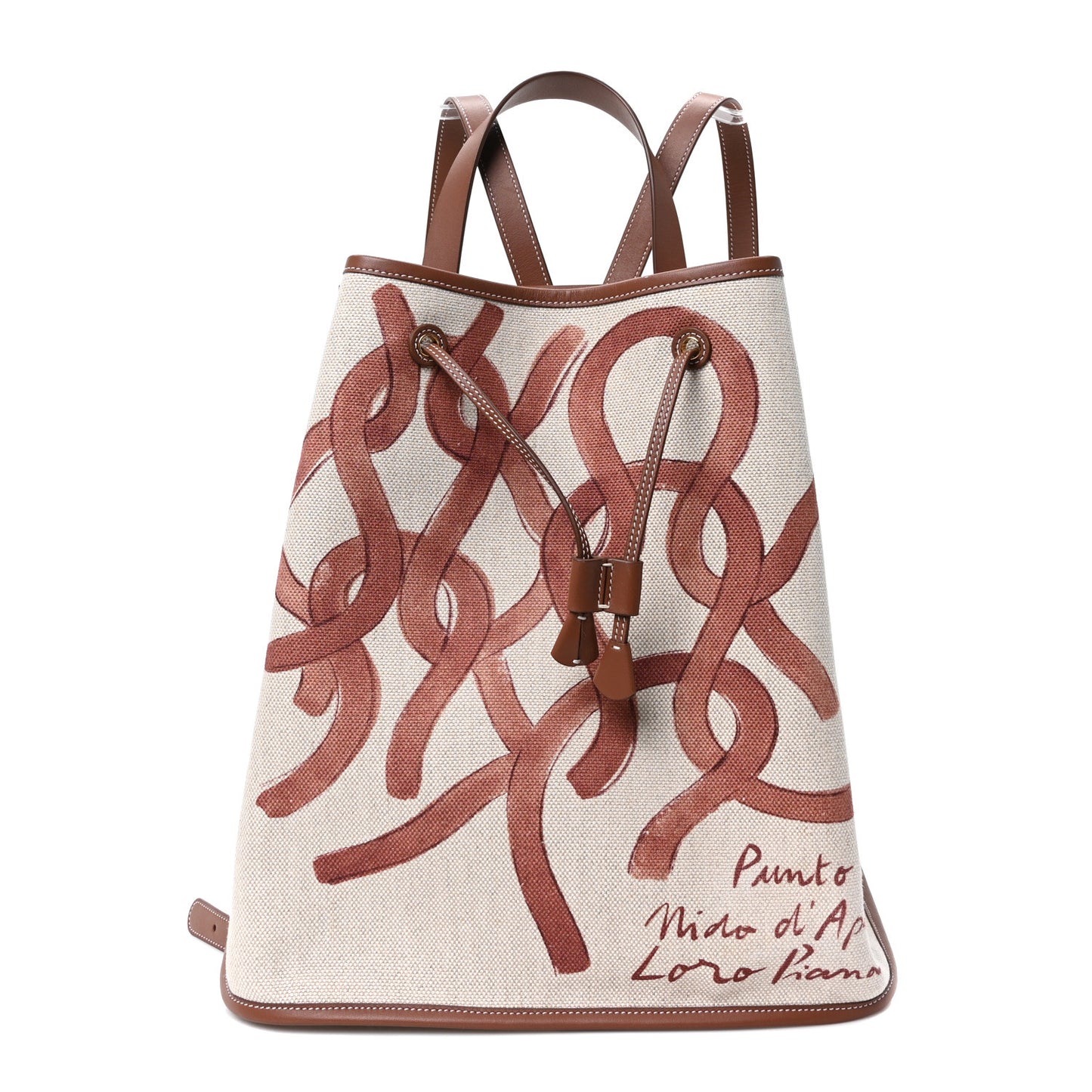 Cotton Canvas Laguna Backpack Natural Caramel Sugar Sun Gold