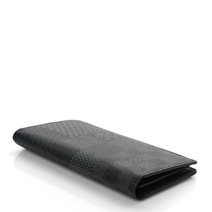 Louis Vuitton Damier Graphite 3D Brazza Wallet Black Grey 4 of 9