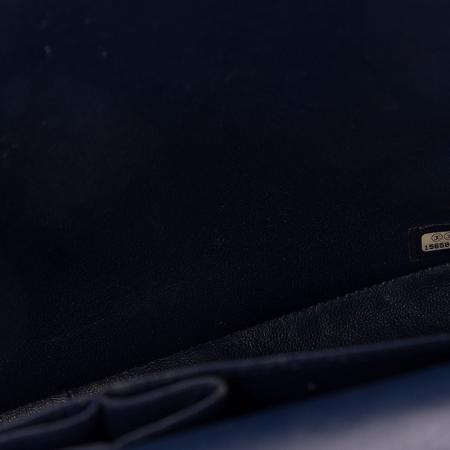 Chanel Caviar Quilted Jumbo Double Flap Navy Blue 8 of 12