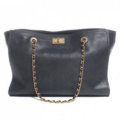 Chanel Caviar Large Edy Reissue Tote Black 1 of 8