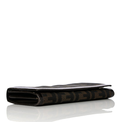 Fendi Zucca Continental Wallet Tobacco 4 of 15