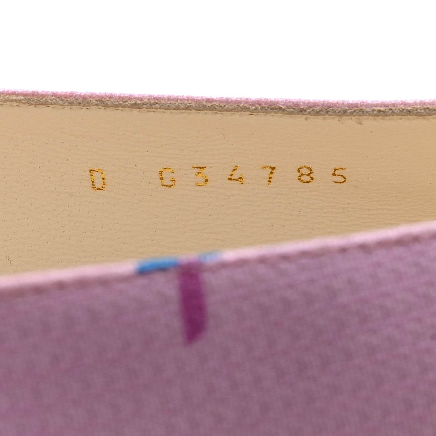 Chanel Fabric Grosgrain CC Flats 39 Pink Beige Black 8 of 9