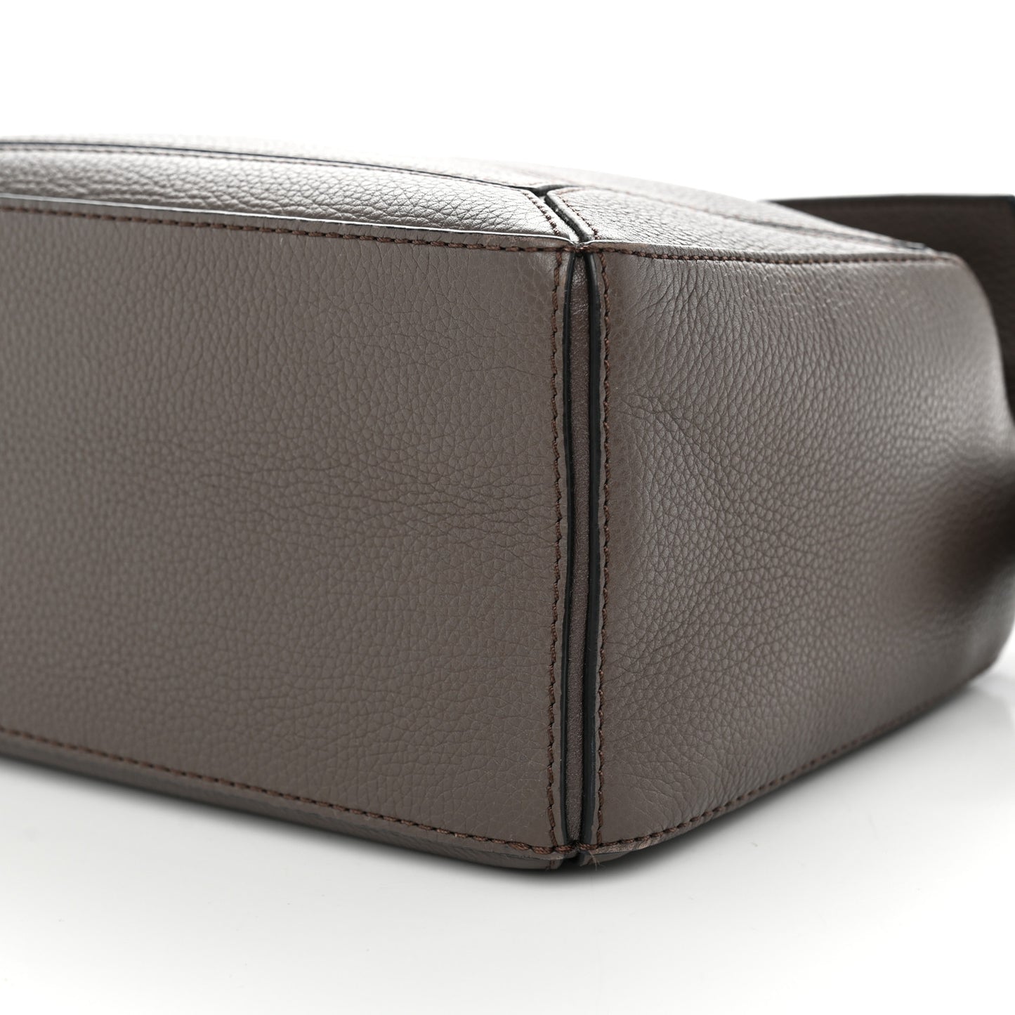 Calfskin Small Puzzle Bag Dark Taupe