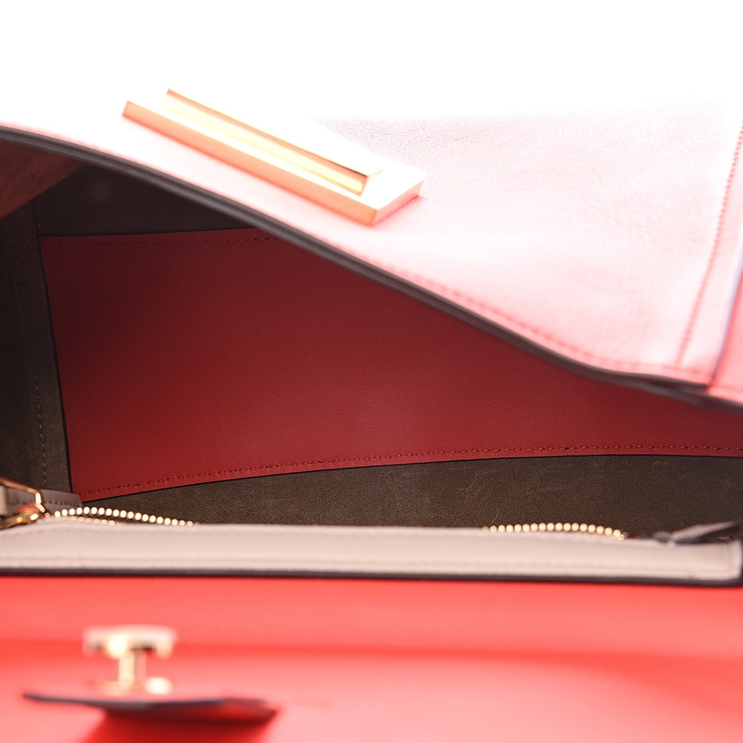Calfskin Small Mystic Shoulder Bag Red