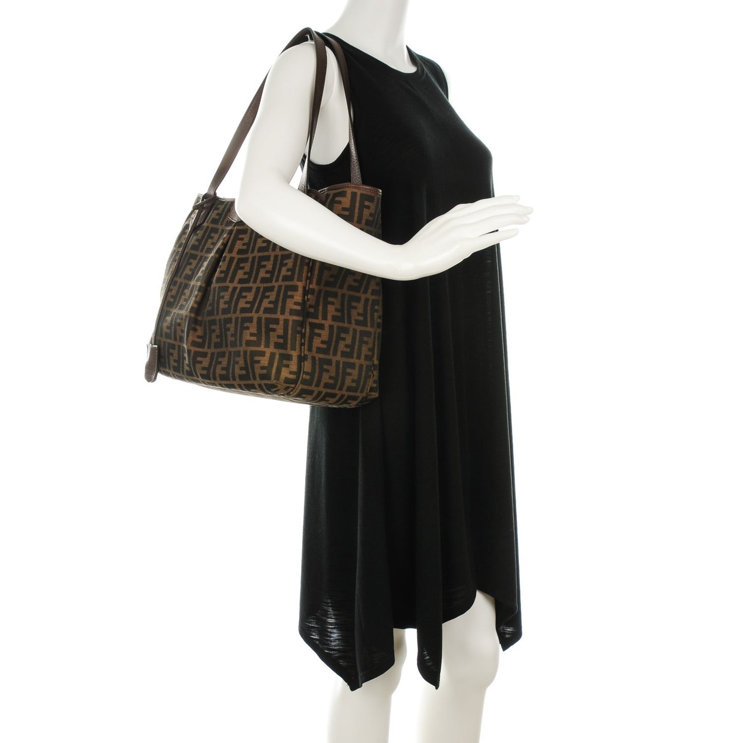 Zucca Vitello Artic Grande Shopping Tote Tobacco Castagna