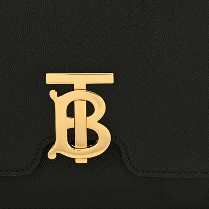 Burberry Grained Calfskin Medium TB Bag Black 13 of 14