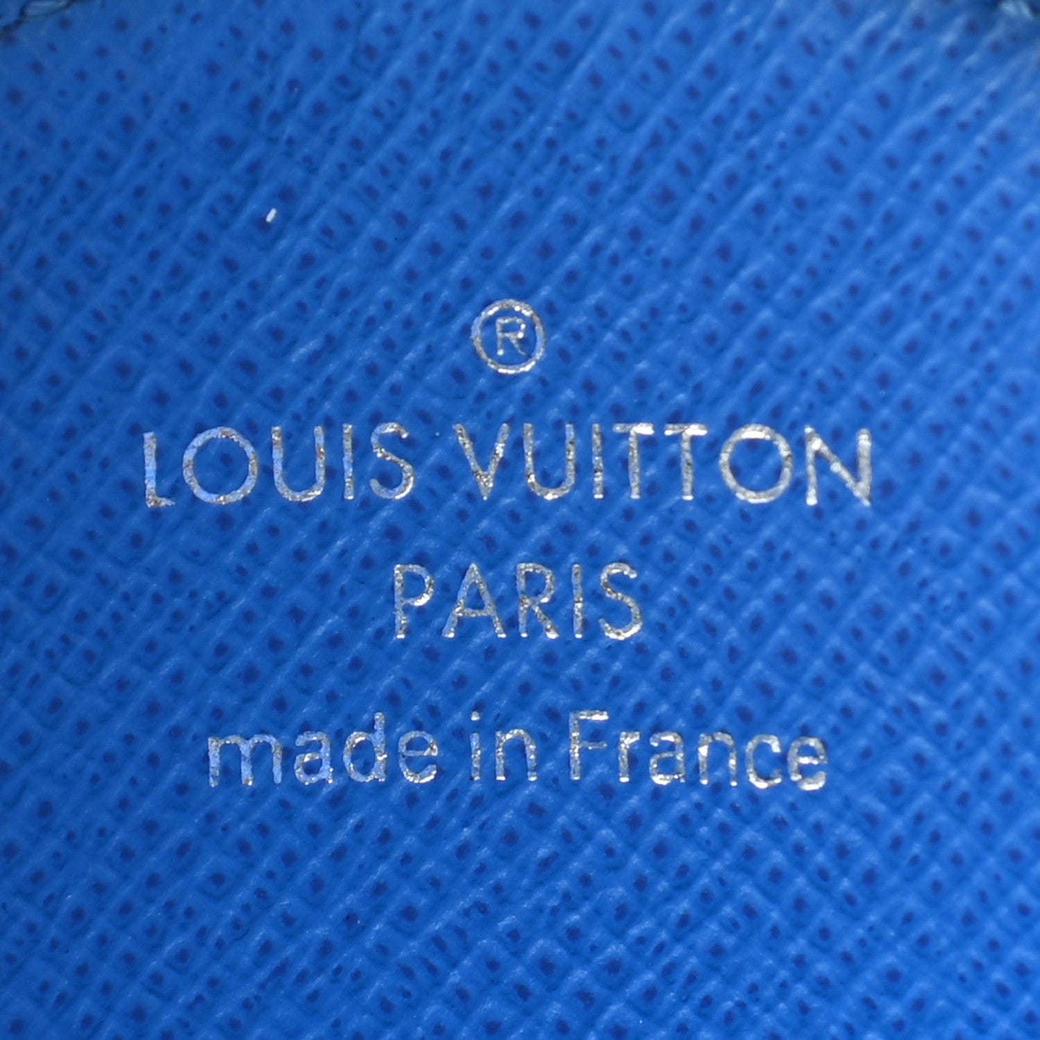 Louis Vuitton Monogram 2019 Christmas Animation Round Coin Purse Blue 6 of 8