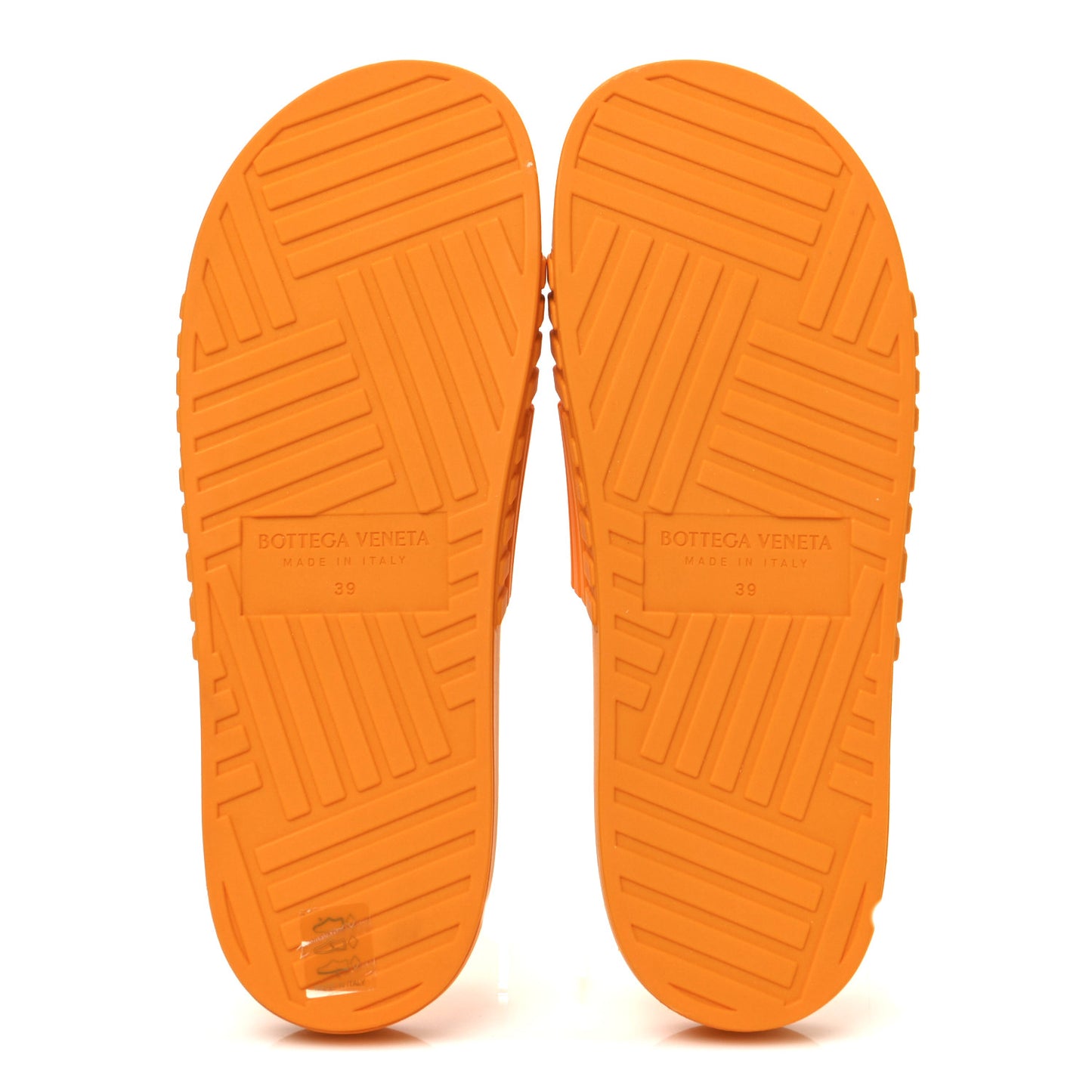 Rubber The Slider Sandals 39 Tangerine