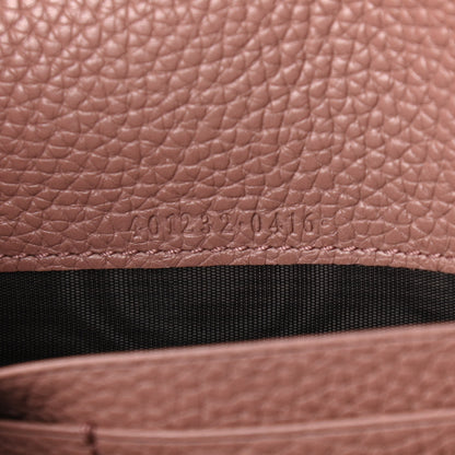 Gucci Cellarius Calfskin GG Marmont Chain Wallet Rosy Phard 7 of 11