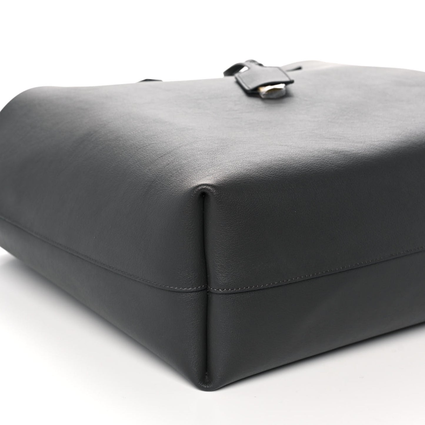 Calfskin Large Shopping Tote Storm