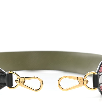 Louis Vuitton Monogram Kabuki Bandouliere Shoulder Strap Black 3 of 5