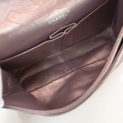 Chanel Calfskin 2.55 Reissue 227 Flap Rose Fonce 7 of 8