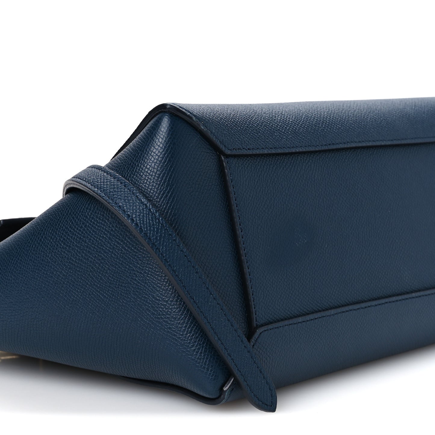 Grained Calfskin Micro Belt Bag Deepsea