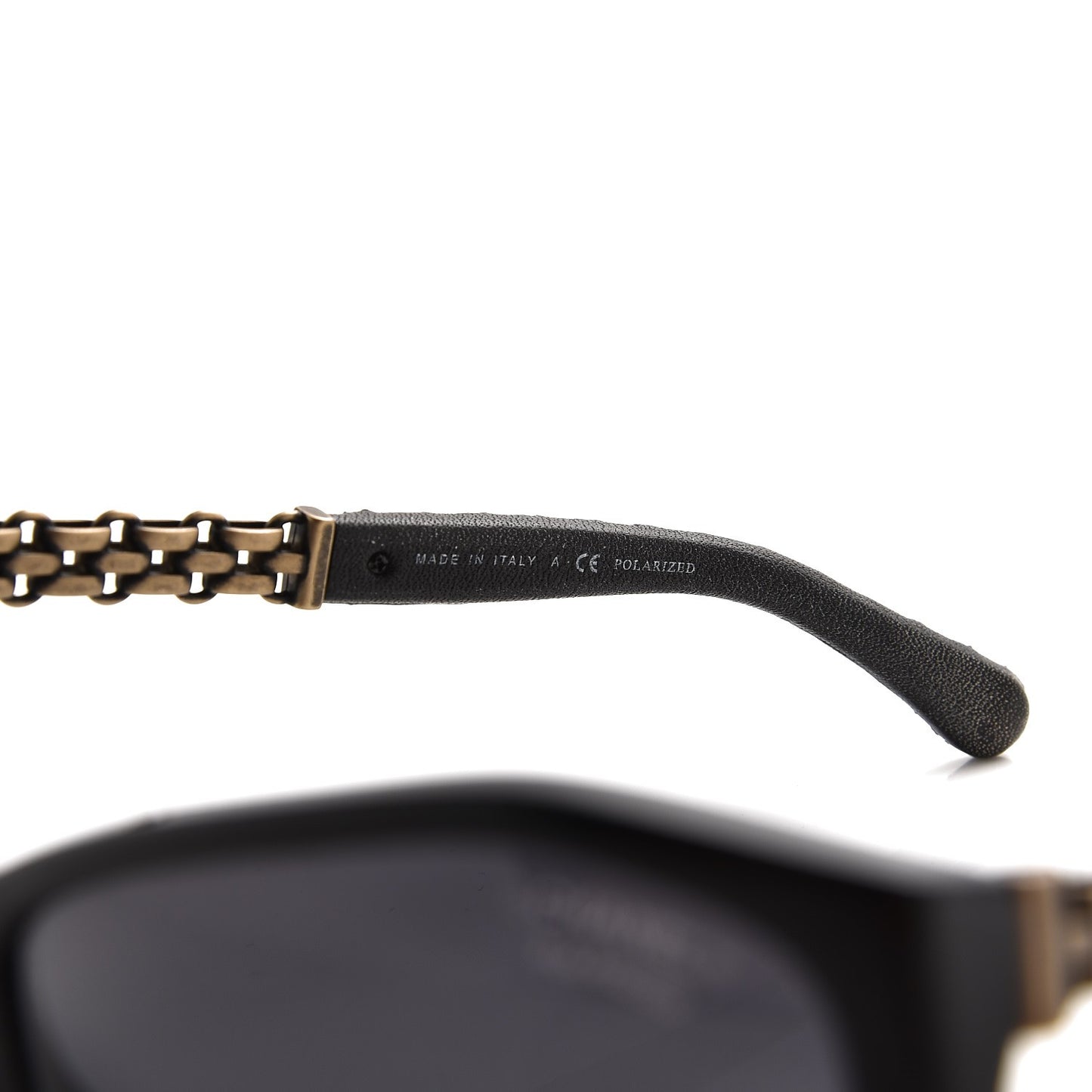 Lambskin Quilted Reissue Polarized Sunglasses 5327-Q Black