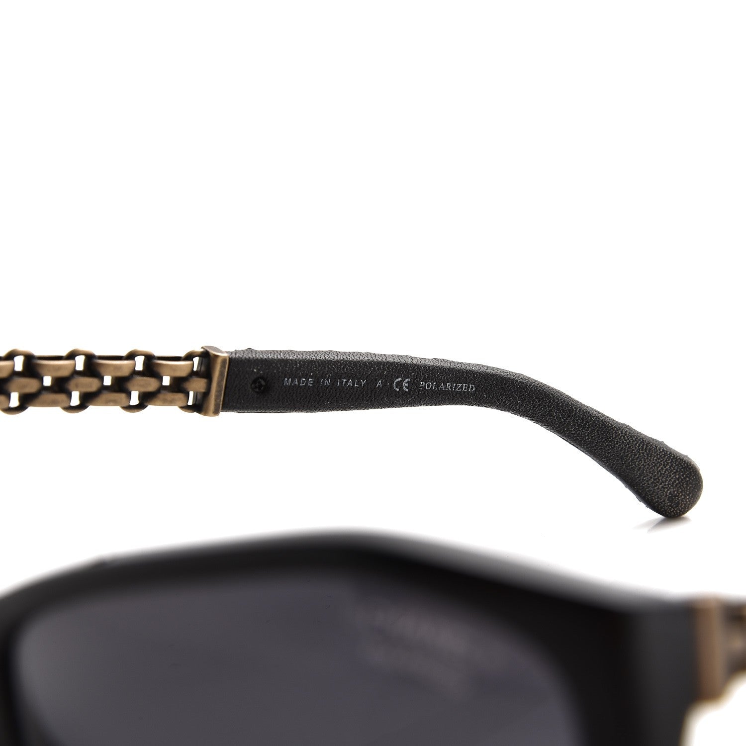 Chanel Lambskin Quilted Reissue Polarized Sunglasses 5327-Q Black 7 of 10