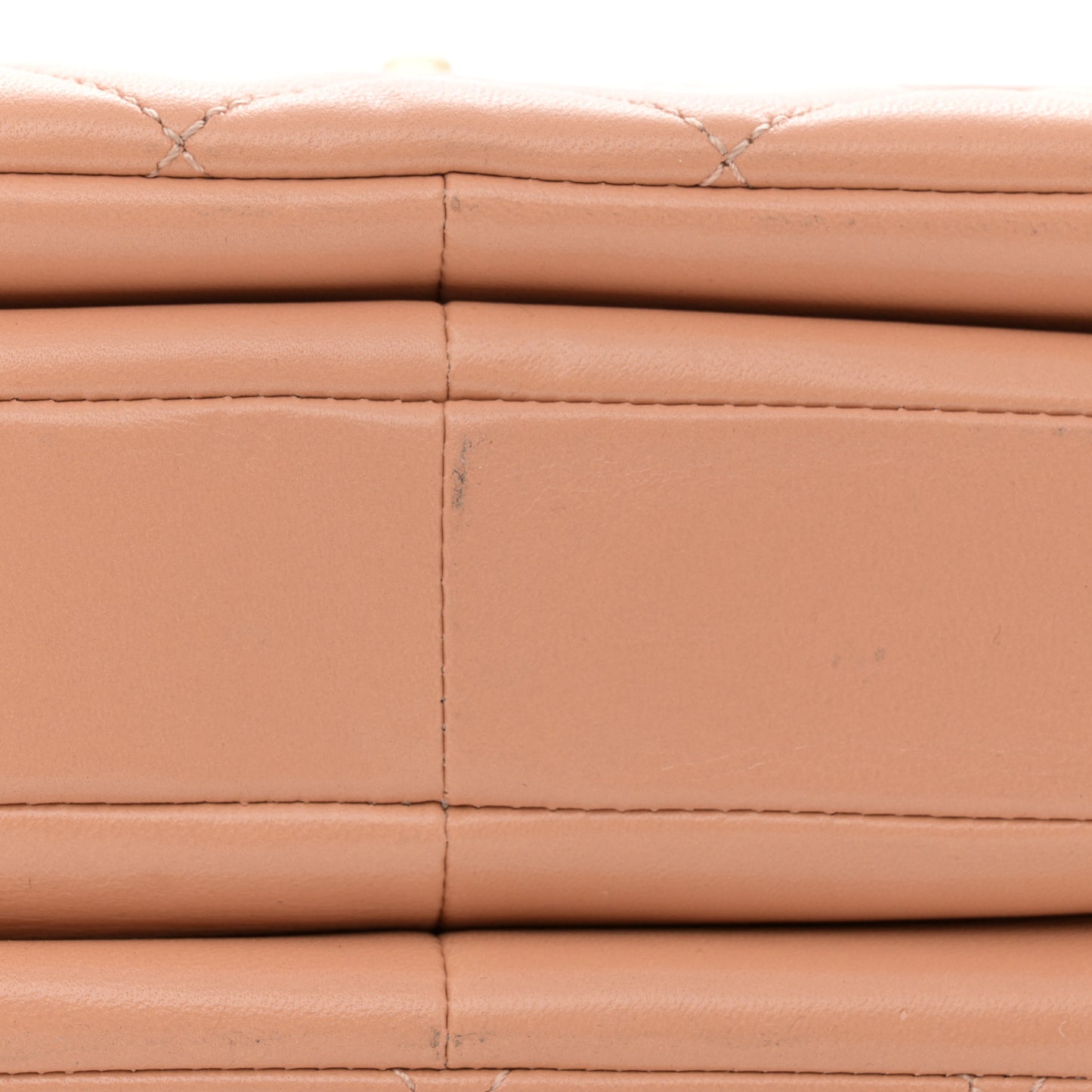 Lambskin Quilted Small Trendy CC Dual Handle Flap Bag Camel
