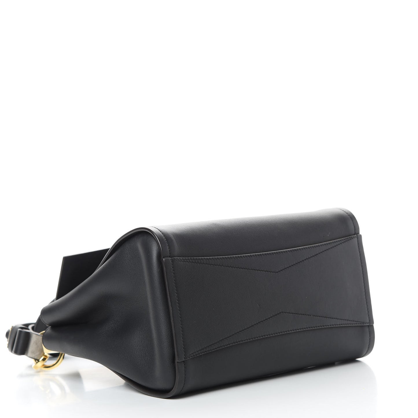 Calfskin Small Mystic Shoulder Bag Black