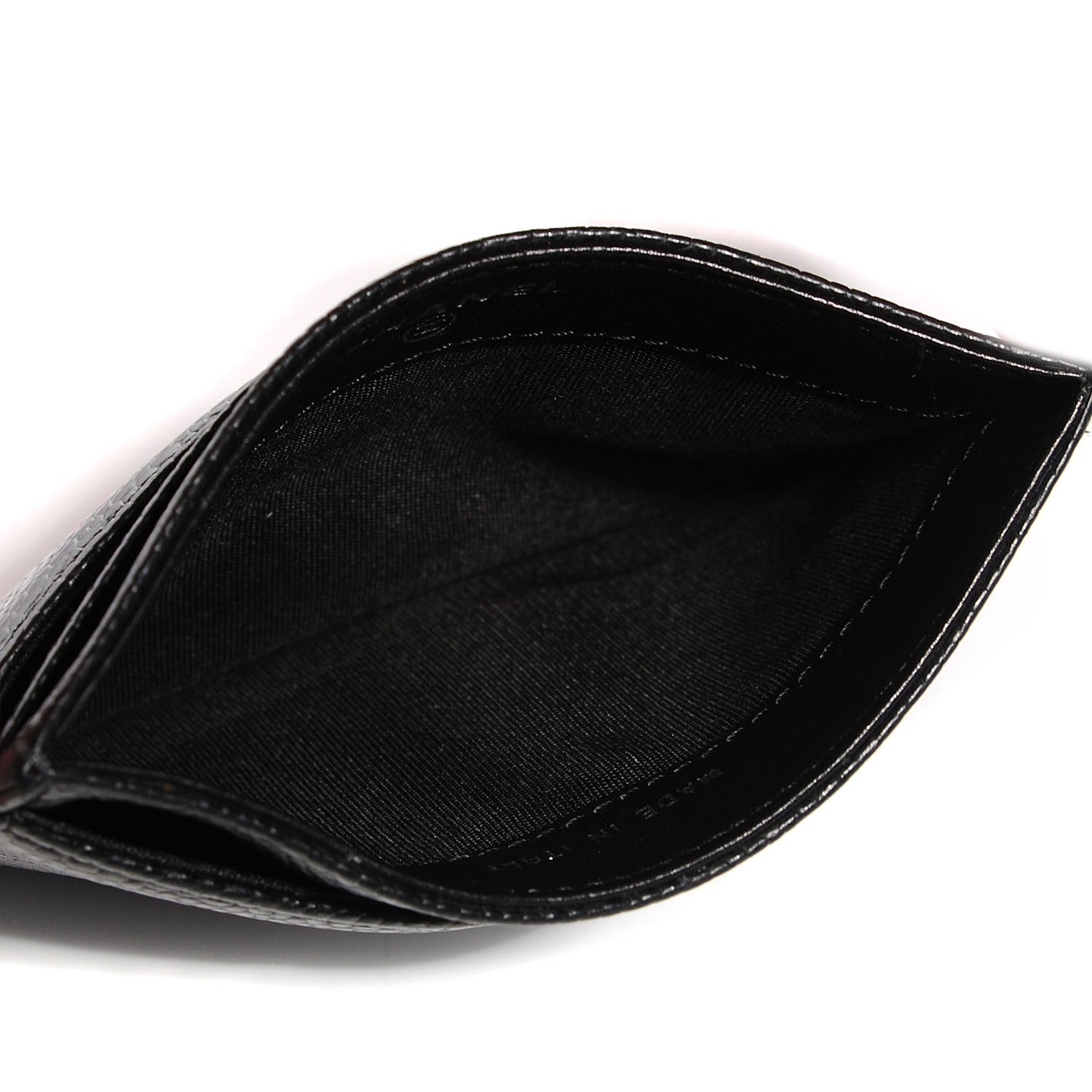 Chanel Caviar Timeless CC Card Holder Black 5 of 8