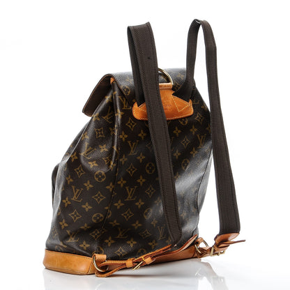 Louis Vuitton Monogram Montsouris GM Backpack 3 of 15
