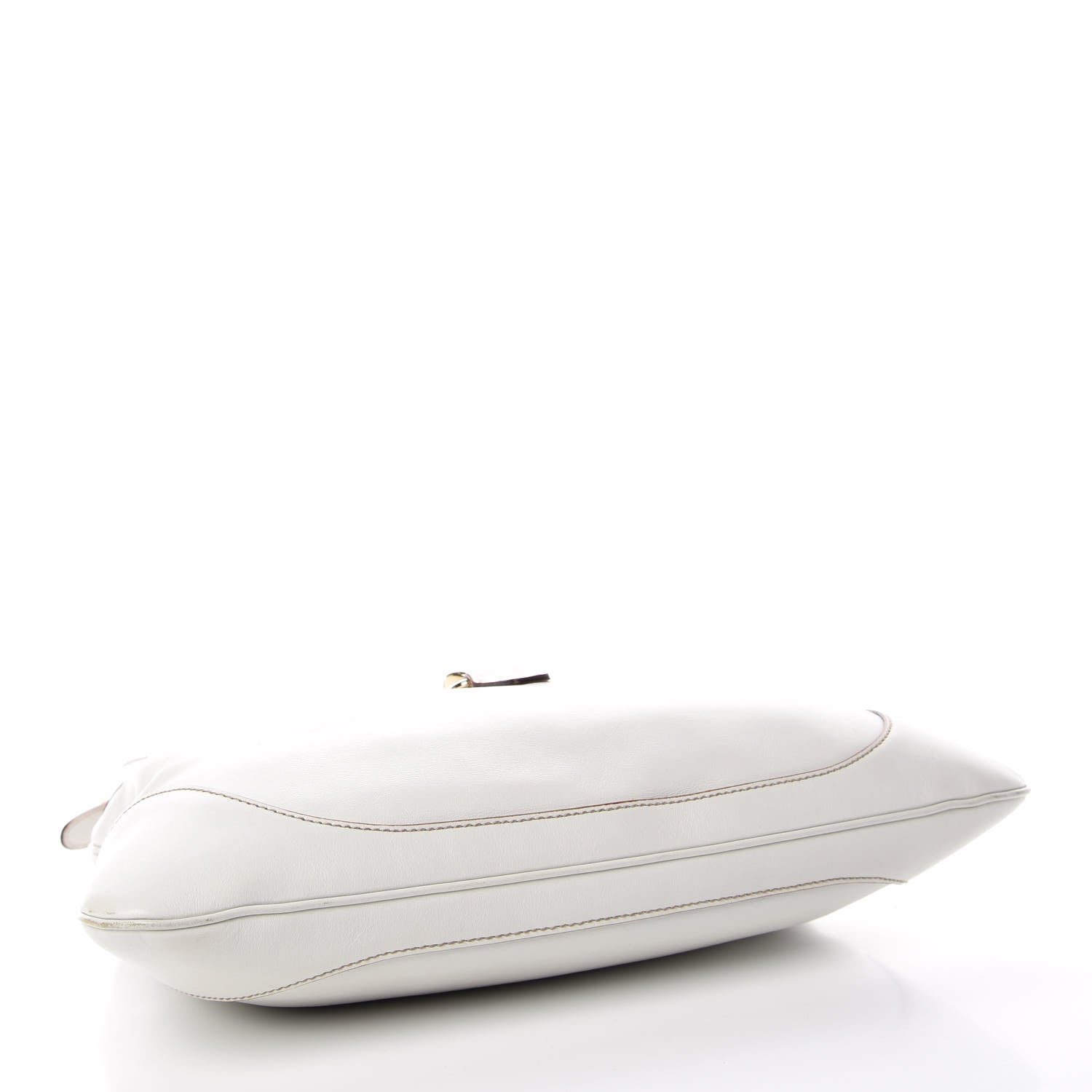 Gucci Calfskin Medium Jackie O Bouvier Hobo White 4 of 12