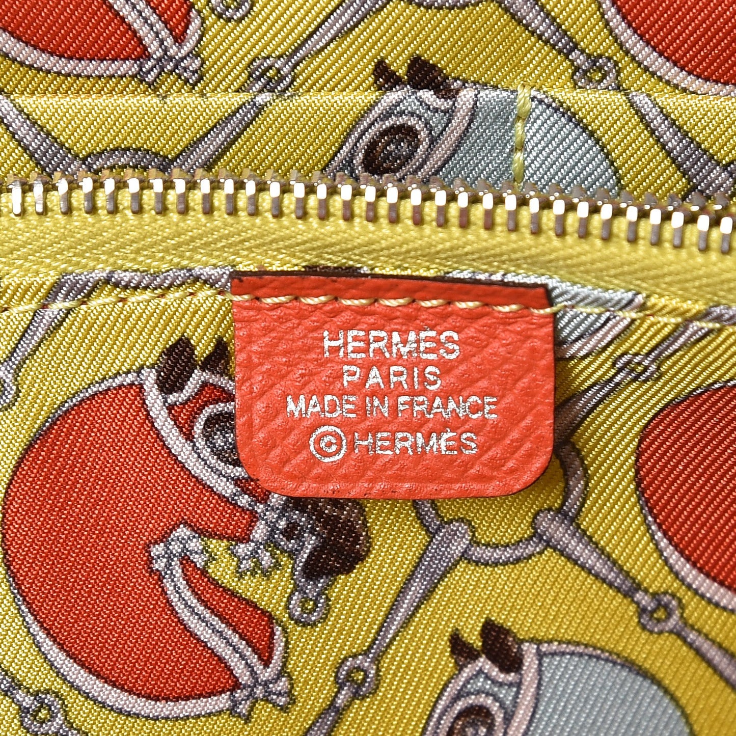 Epsom Silk'In Wallet Orange Poppy Fauve