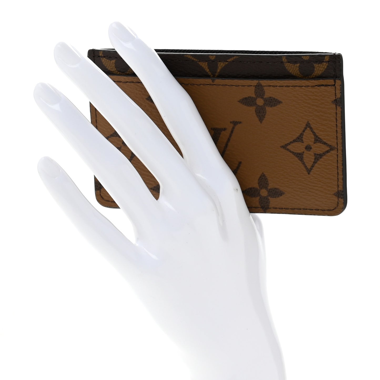 Reverse Monogram Card Holder