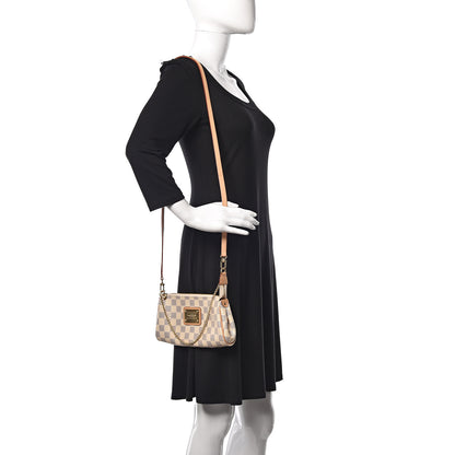 Louis Vuitton Damier Azur Eva Clutch 2 of 10