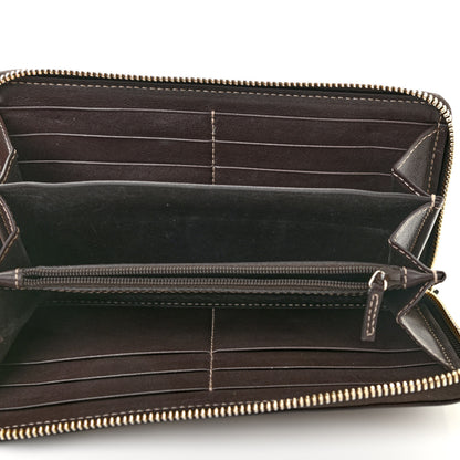 Gucci Monogram Princy Zip Around Wallet Dark Brown 5 of 8