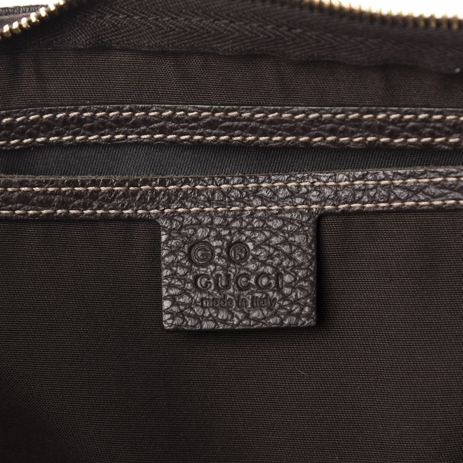 Gucci Crystal Monogram Medium Joy Boston Dark Brown 8 of 10