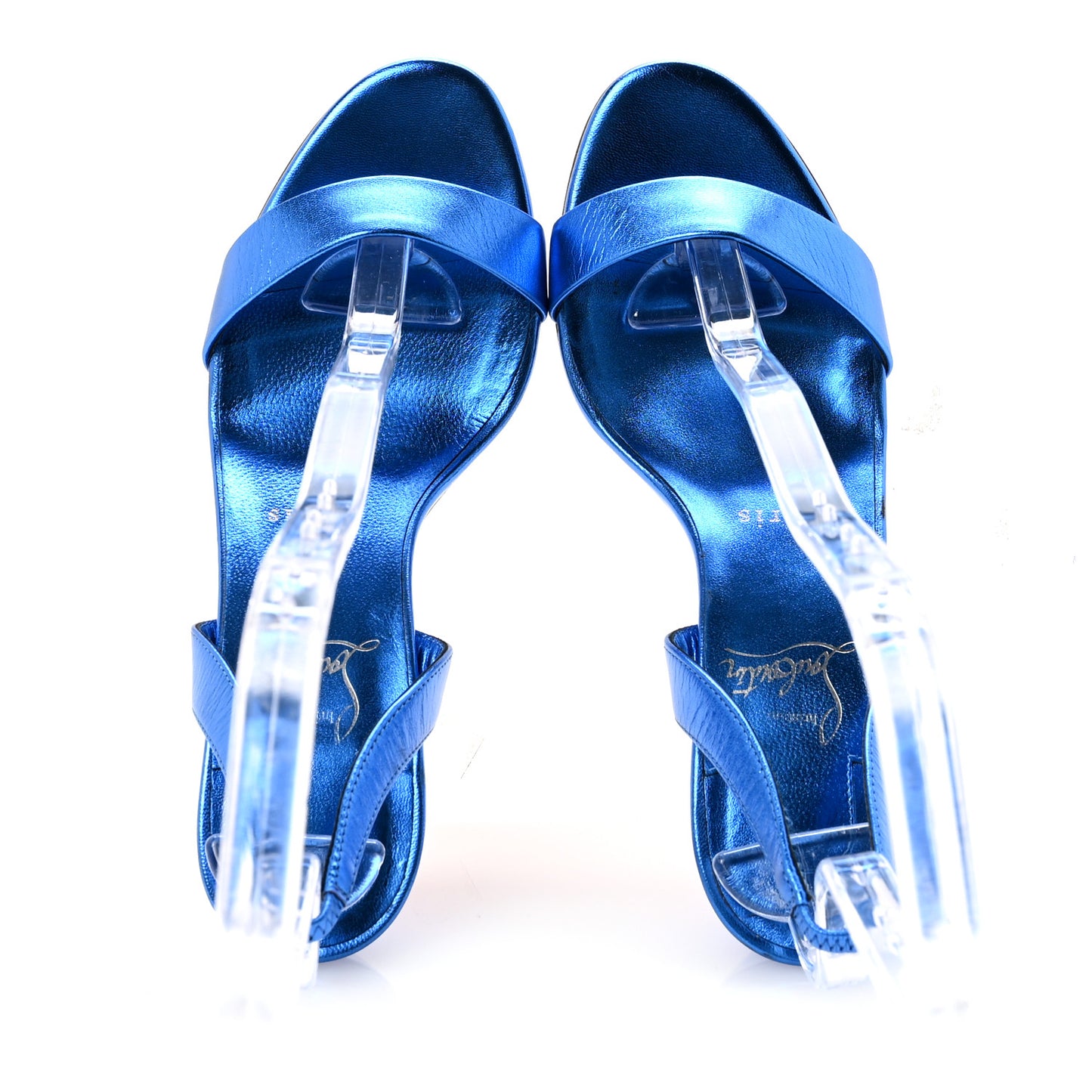 Kid Laminato O Marylin 85 Slingback Sandal Heels 36.5 Alize