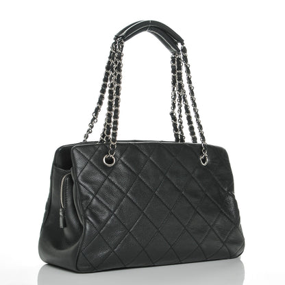 Chanel Caviar CC Timeless Tote Black 3 of 7