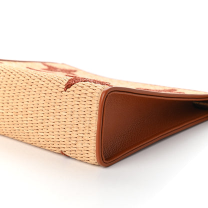 Louis Vuitton Raffia Monogram Giant Toiletry Pouch 26 Tan 7 of 9