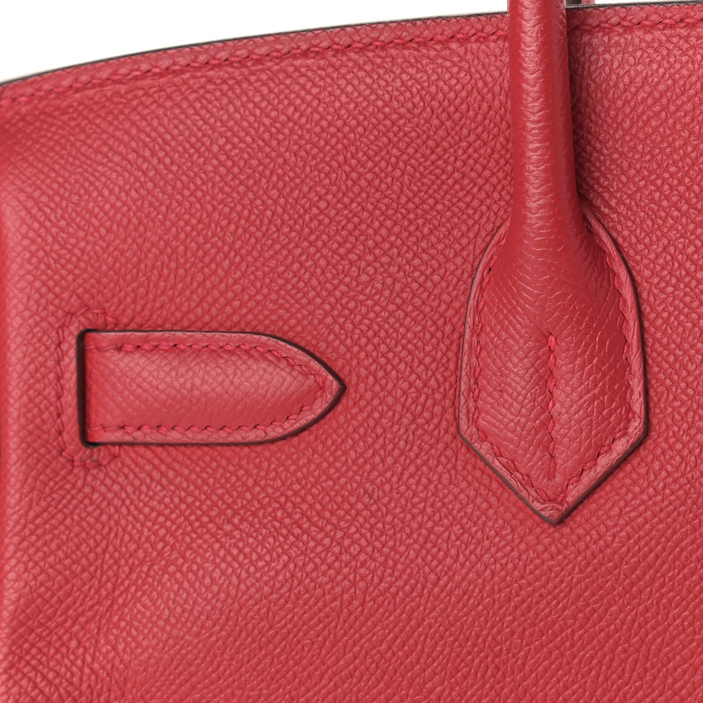 Epsom Birkin 30 Rouge Casaque