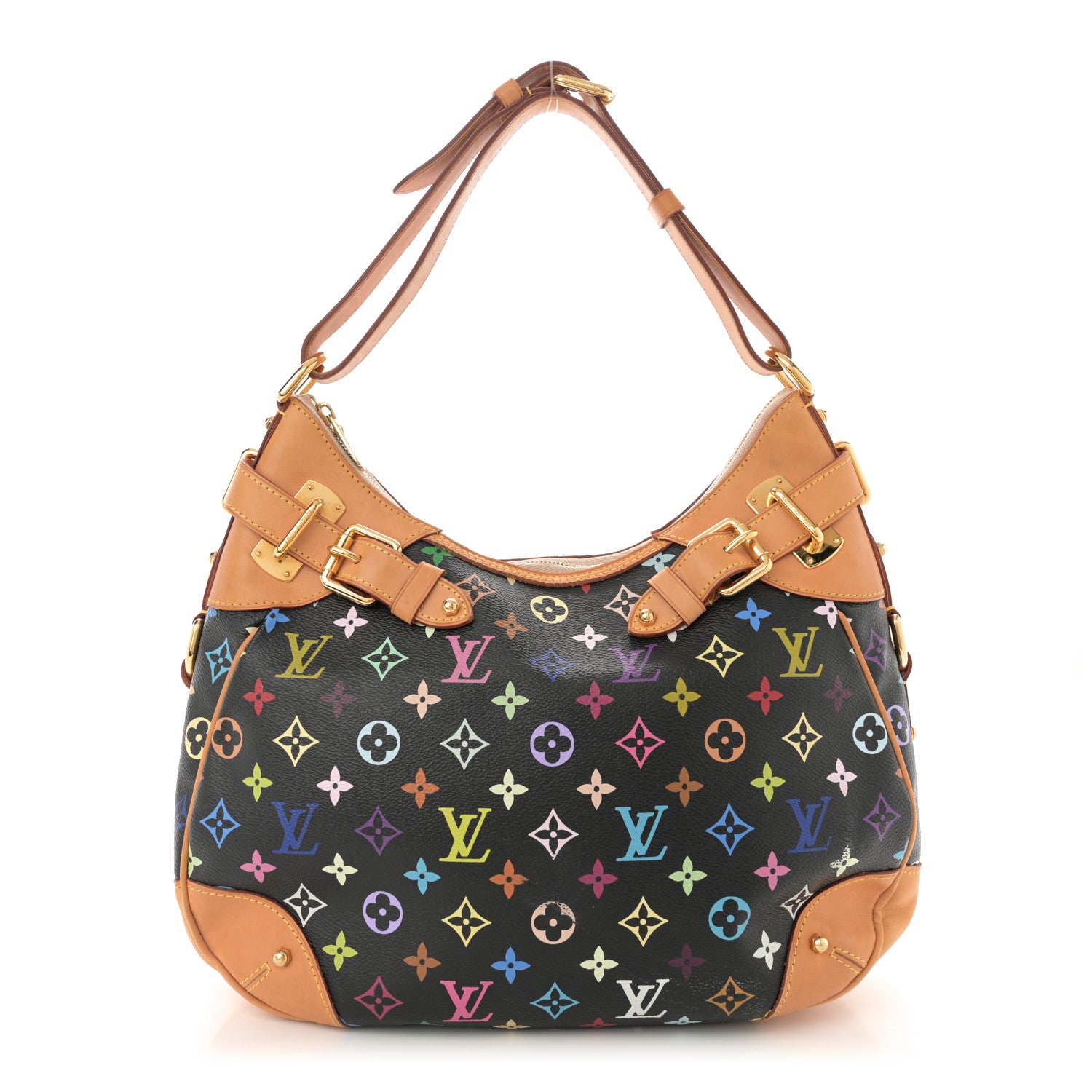Louis Vuitton Monogram Multicolor Greta Black 1 of 13