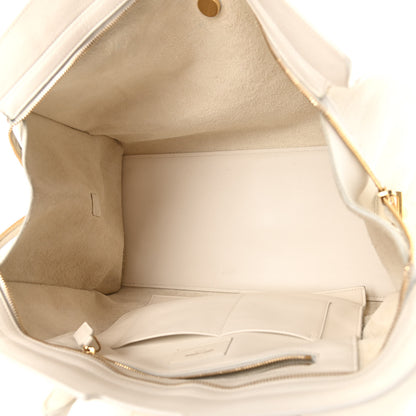 Saint Laurent Sheepskin Large Classic Y Cabas White 5 of 15