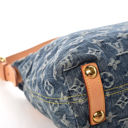 Louis Vuitton Monogram Denim Baggy PM Blue 13 of 19