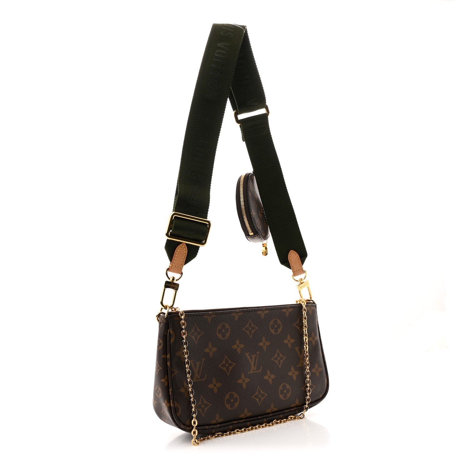 Louis Vuitton Monogram Multi Pochette Accessories Kaki 3 of 11