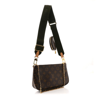 Louis Vuitton Monogram Multi Pochette Accessories Kaki 3 of 11