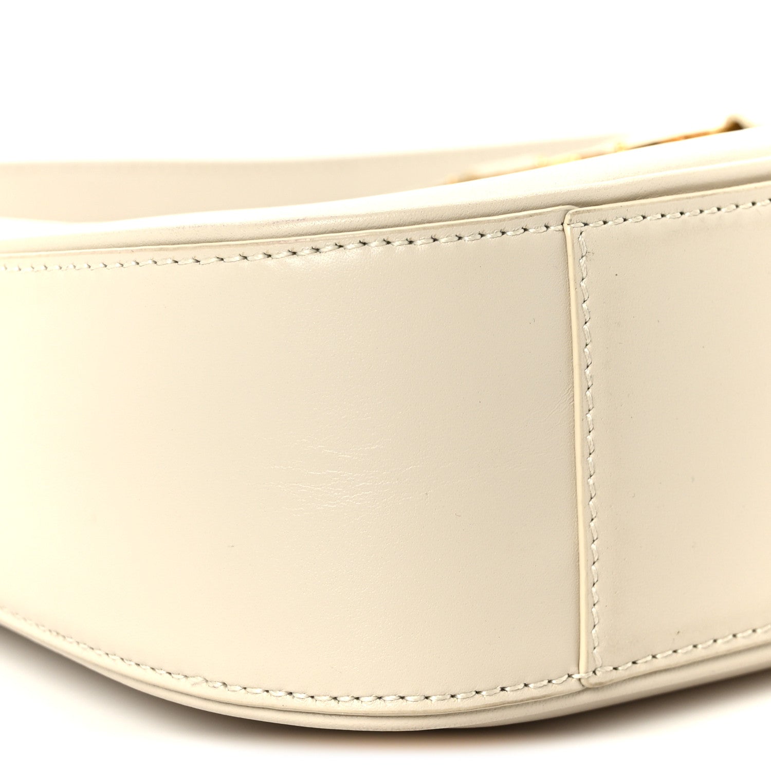 Saint Laurent Smooth Calfskin Le 5 A 7 Hobo Crema Soft 9 of 10