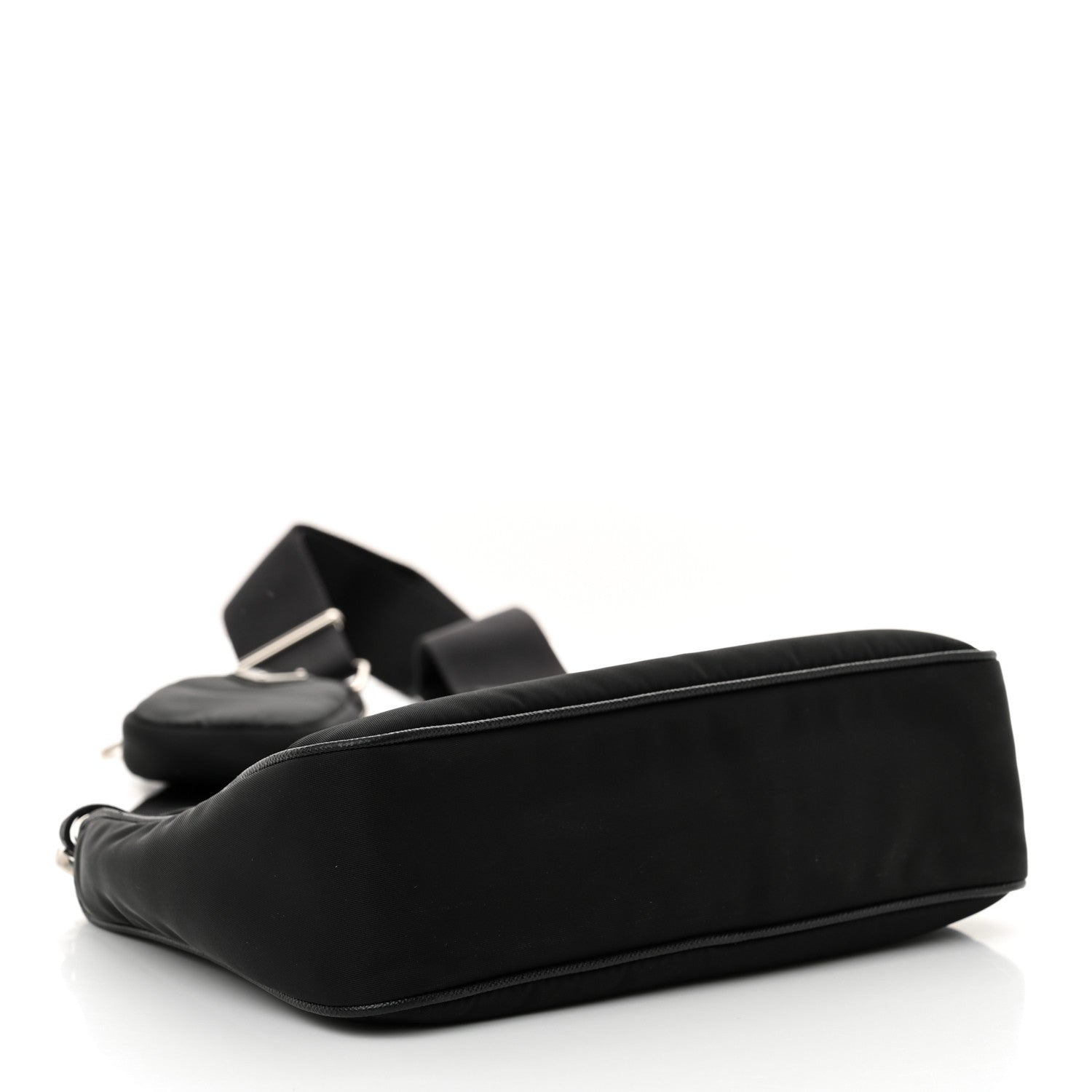 Prada Nylon Re-Edition 2005 Shoulder Bag Black 4 of 10