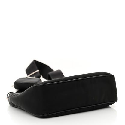 Prada Nylon Re-Edition 2005 Shoulder Bag Black 4 of 10