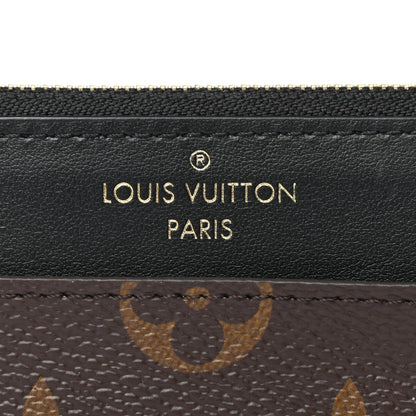 Louis Vuitton Monogram Slim Purse Black 6 of 8