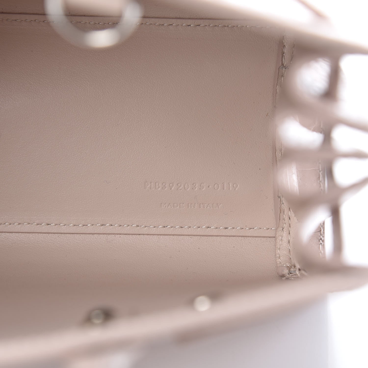 Saint Laurent Calfskin Crocodile Embossed Nano Sac De Jour Rose Antic 7 of 11